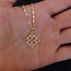 Dije oro laminado