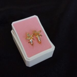 Arracada Huggies oro laminado