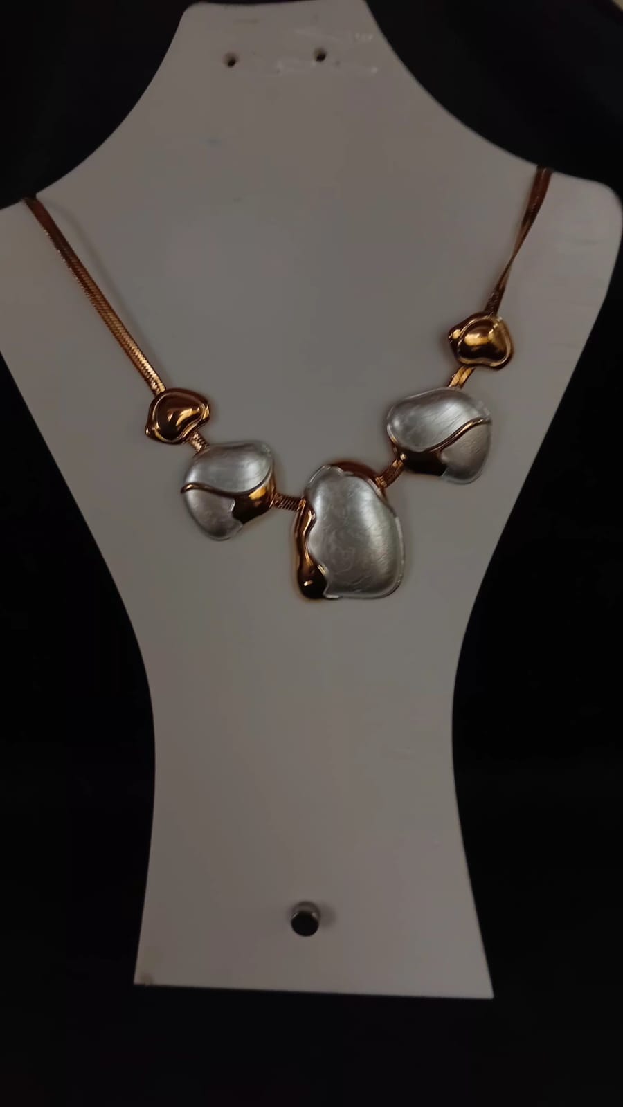 Gargantilla oro laminado