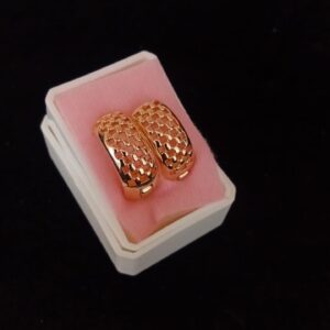 Arracada Huggies oro laminado