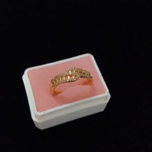 Anillo dama oro laminado