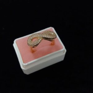 Anillo tendencia oro laminado
