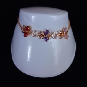 Pulsera ajustable oro laminado