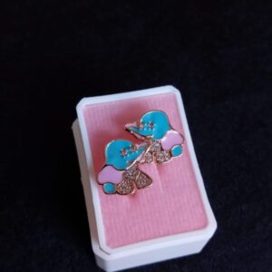 Arracada Huggies oro laminado