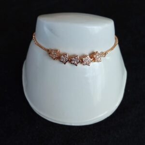 Pulsera ajustable oro laminado