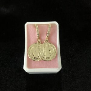Arracada Huggies oro laminado