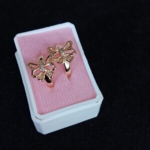 Arracada Huggies oro laminado