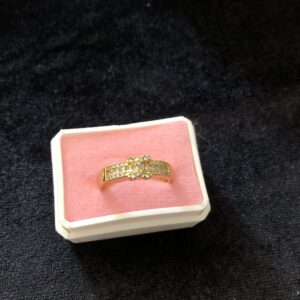 Anillo dama oro laminado