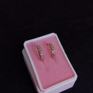 Arracada Huggies oro laminado