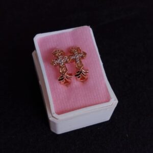 Arracada Huggies oro laminado