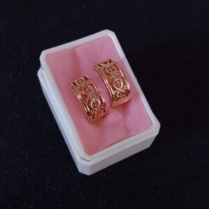 Arracada Huggies oro laminado
