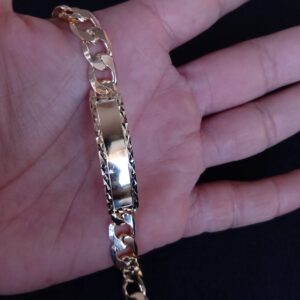 Esclava gruesa oro laminado