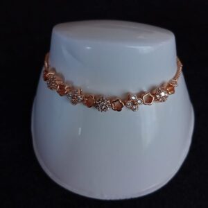 Pulsera ajustable oro laminado