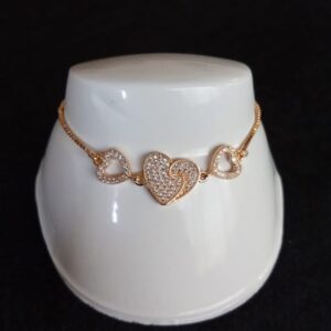 Pulsera ajustable oro laminado