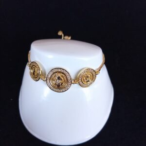 Pulsera ajustable oro laminado