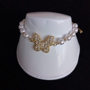 Pulsera ajustable oro laminado