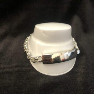 Esclava gruesa oro laminado