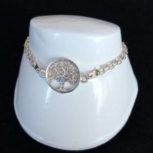 Pulsera figura plata .925
