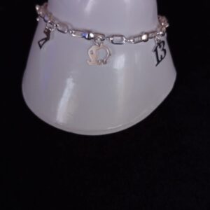 Pulsera figura plata .925