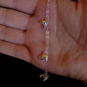Pulsera figura plata .925
