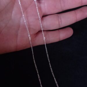 Cadena delgada plata .925