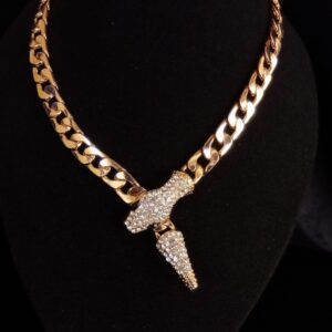 Gargantilla oro laminado