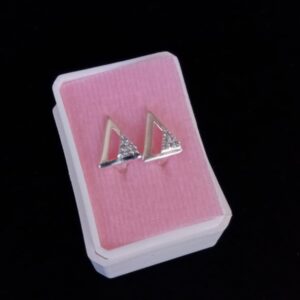Arracada huggis plata .925