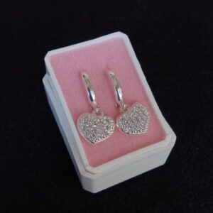 Arracada huggis plata .925