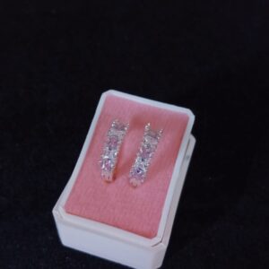 Arracada huggis plata .925