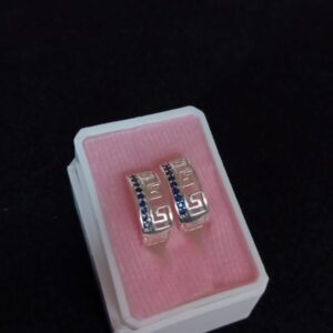 Arracada huggis plata .925