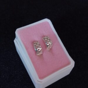 Arracada huggis plata .925