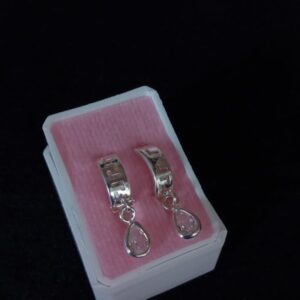 Arracada huggis plata .925