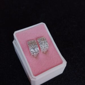 Arracada huggis plata .925