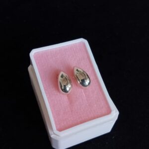 Arete poste mariposa plata .925