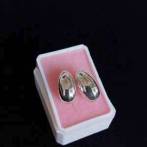 Arete poste mariposa plata .925