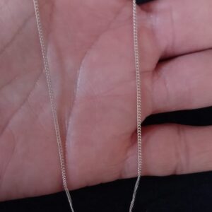 Cadena delgada plata .925