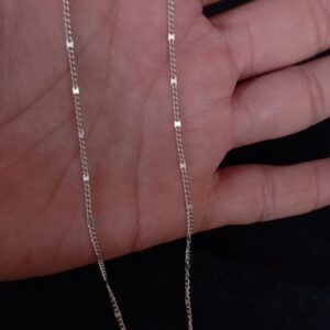 Cadena delgada plata .925