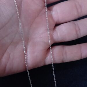 Cadena delgada plata .925