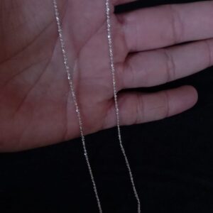 Cadena delgada plata .925