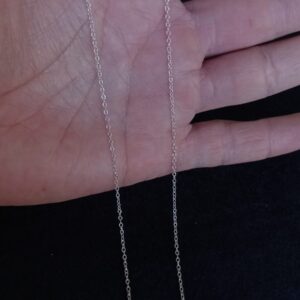 Cadena delgada plata .925