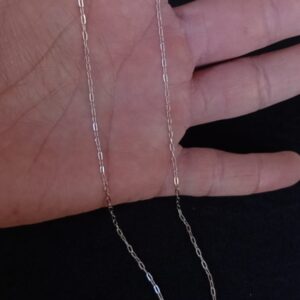Cadena delgada plata .925