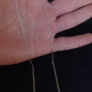 Cadena delgada plata .925
