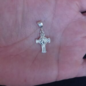 Cruz chica plata .925
