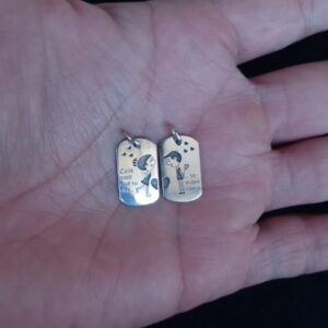 Dije solo plata .925