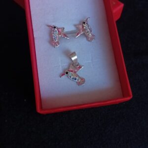 Juego coordinado plata .925