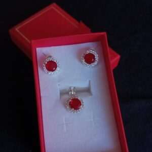 Juego coordinado plata .925