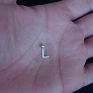 Inicial molde plata .925