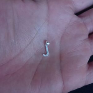 Inicial molde plata .925