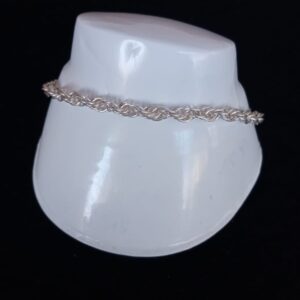 Pulsera mediana plata .925