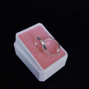 Arracada gruesa plata .925